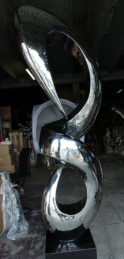 Modern Arts - Large Statue - CC2 - Size: 20" L x 20" W x 98" H.