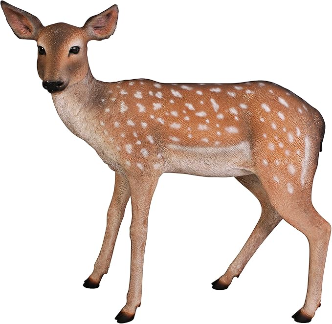 Design Toscano Spotted Deer, Forest Fawn Sculpture