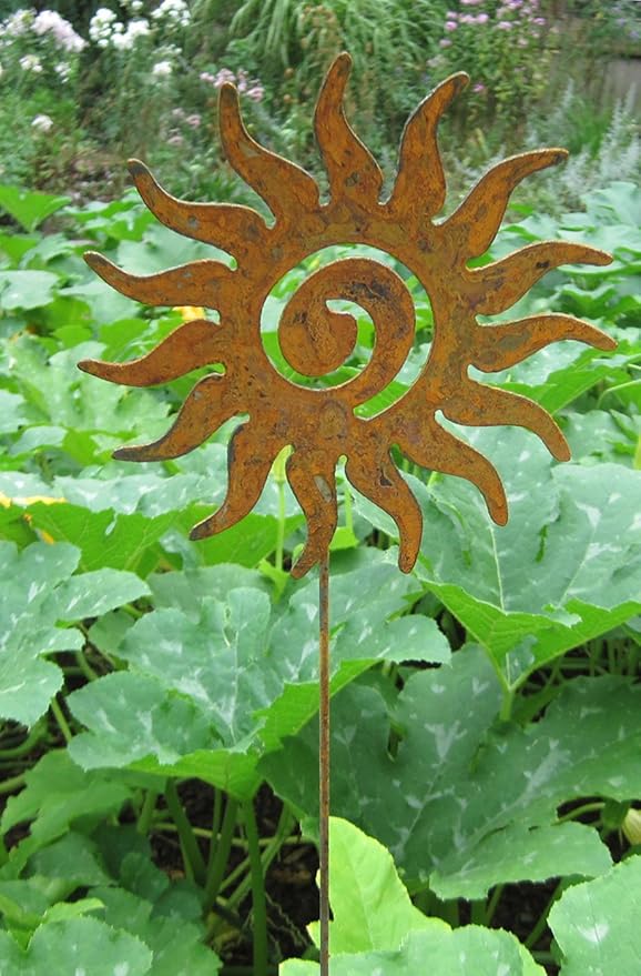 Sun Swiggle Garden Stake/Garden Art