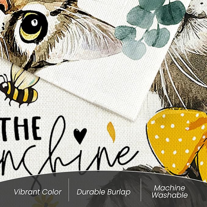 Summer Cat House Flags for Outdoor,Be The Sunshine Cat with Sunflowers Yard Flags for Outside,Spring Seasonal Decorative Flag for Farmhouse Holiday Decoration 28x40 Inch Double Sided