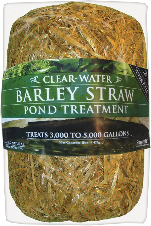 SUMMIT 135 Clear-Water Barley Straw Bale 15 oz, Treats up to 5000-Gallons