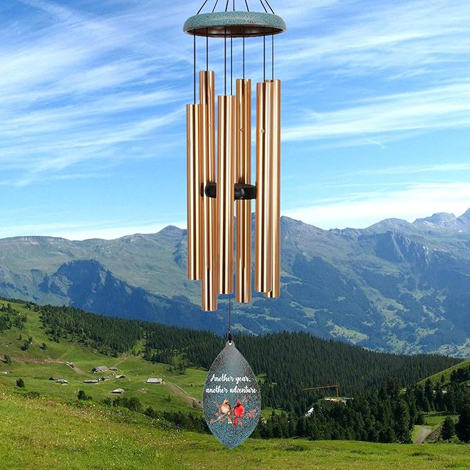 ASTARIN Wedding Gifts Wind Chime, Personalized Names & Date Wind Chimes Gifts for Couple 2026, Wedding Gift for Newlywed Bride Groom Husband Wife, Engagement Gift Valentine’s Day Produced in USA