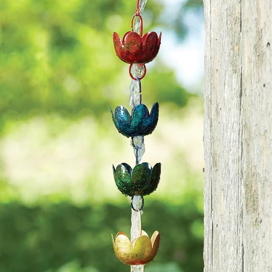 Ancient Graffiti ANCIENTRCLILMIR Lily Multicolor Rain Chainc, Unisex-Adult (Set of 1)