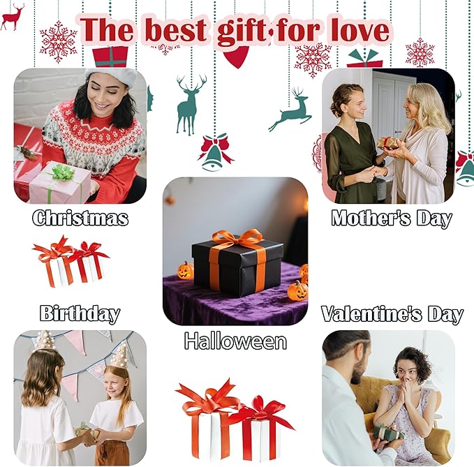 DASTOLL Stained Glass Window Hanging 4 Pcs Set Blue Ocean Waves 7.8" - Starfish Crab Seal Suncatcher Door Garden Sun Catcher Decor Birthday for Mom Woman Nana Men Friend