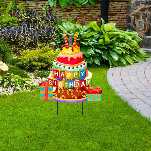 Briarwood Lane Birthday Celebration Metal Art