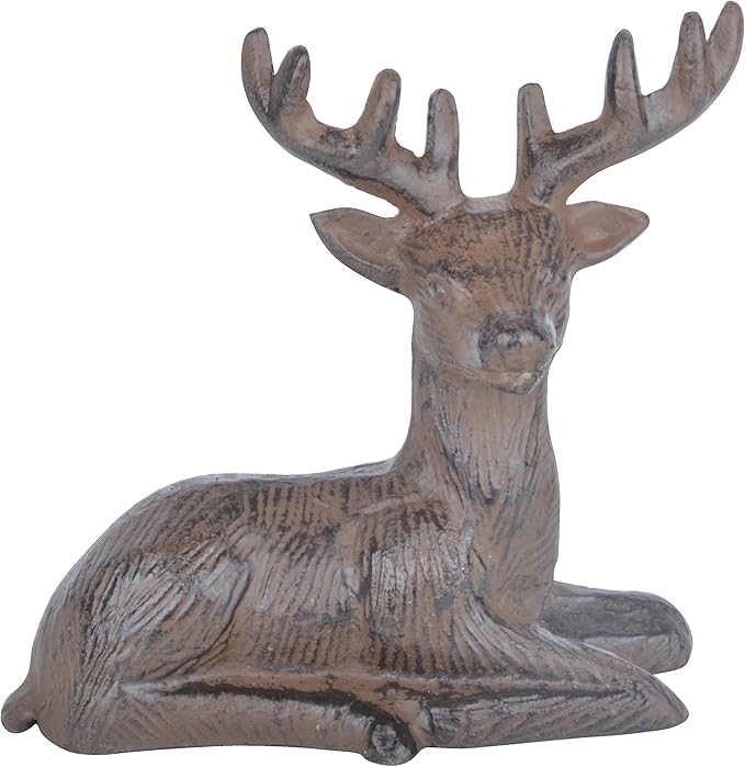 Esschert Design TT199 Resting Deer Cast Iron