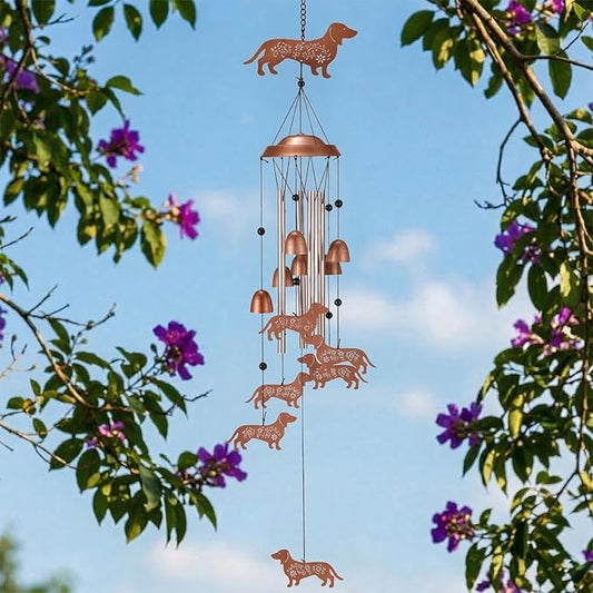 Wind Chimes for Outside, Metal Memorial Gifts for Women Mom, Unique Garden Decor, Sympathy Windchimes