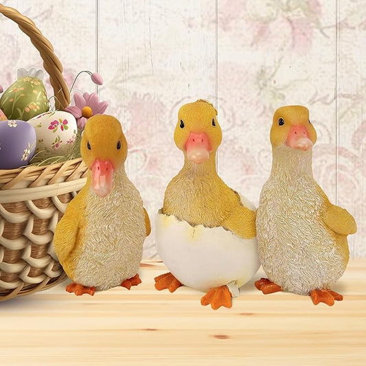 Design Toscano Duckling Brood Garden Statues: Set of Three