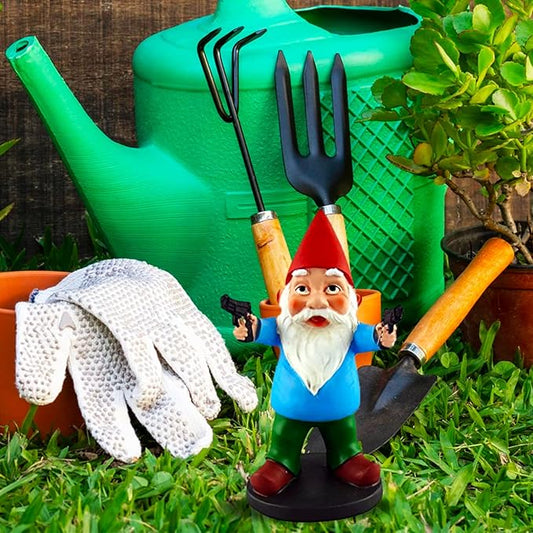 Funny Guy Mugs Combat Gnome Statue