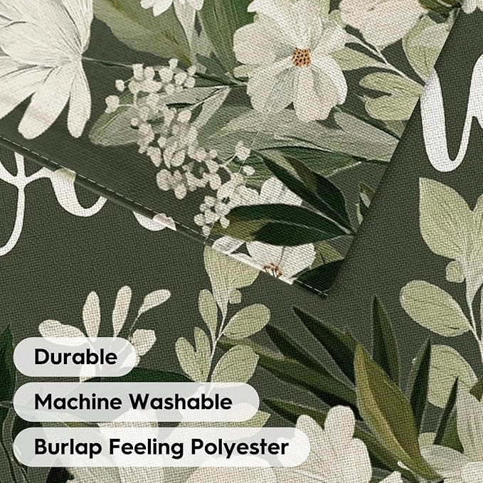 AVOIN colorlife Daisy Spring Flowers House Flag 28x40 Inch Double Sided Outside, Seasonal Floral Welcome Yard Outdoor Flag