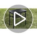 YihuiKo Folding Picnic Table with Storage Net, Lightweight Portable Table