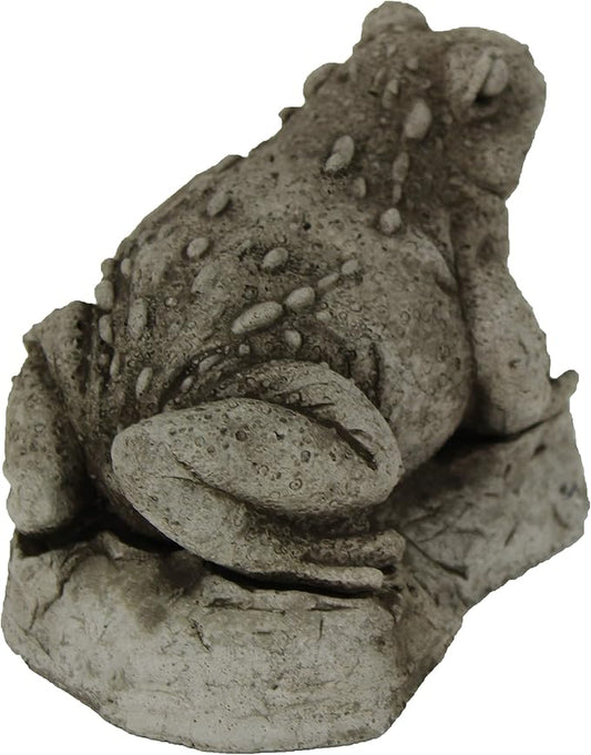 Toad Garden Statues Cement Frog Sculptures Cast Stone Frogs Figurines