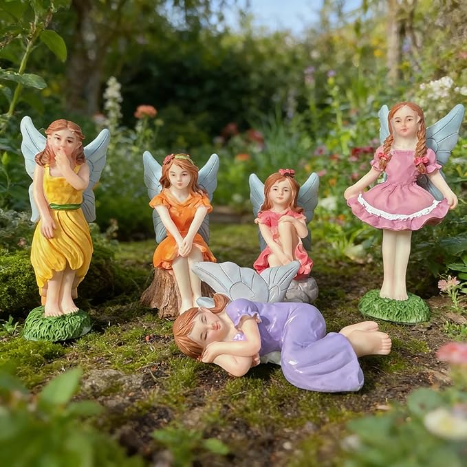 Fairy Figurines, Fairy Garden,Fairy Garden Accessories,Fairies Figurines,Fairy Garden Figurines,Fairies for Fairy Garden,Garden Fairies,mini Fairy Figurines,Fairy Garden Fairies