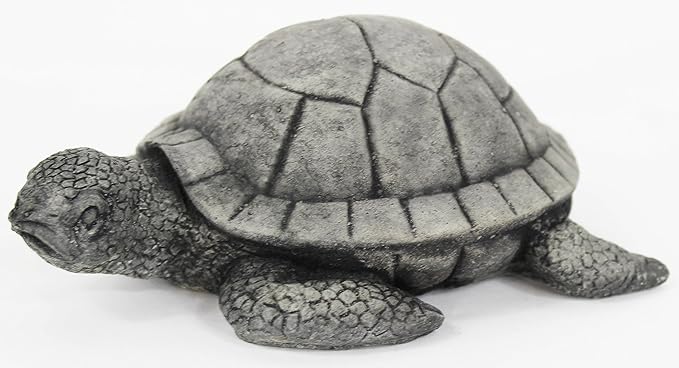 Swimming Turtle Concrete Garden Statue Cement Turtles Figure Cast Stone Outdoor Amphibian Statuary