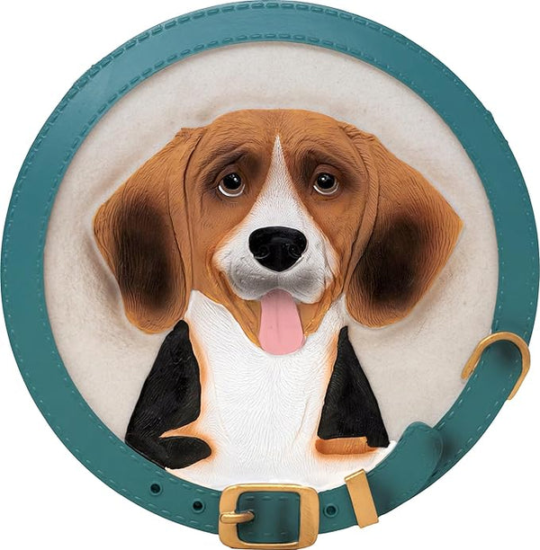 Spoontiques - Garden Décor - Beagle Stepping Stone - Decorative Stone for Garden