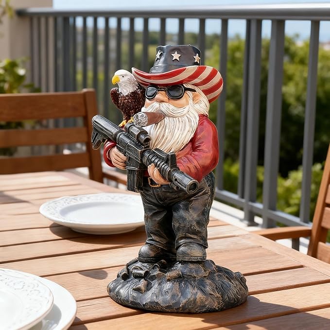 Patriotic Gnomes, 4th of July Gnomes,gnome,Military gnome, Desk Decor for Men,America 250 Merchandise,Veteran Gifts,250th Anniversary,Army Gifts for Men,Memorial Day Decorations