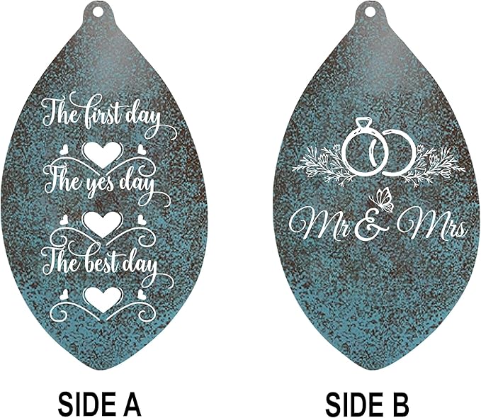 ASTARIN Personalized 20th 50th Anniversary Wind Chime, Happy Anniversary Wedding Valentine's Day Gift for Wife Husband Men Women, Golden Keepsake Decorations for Parents Couples(Produced in USA)