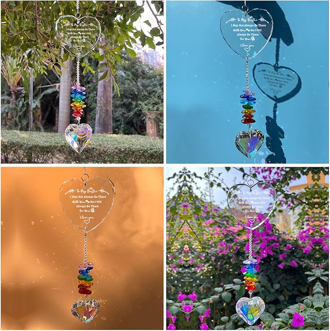 Bestie Gift for Women, Friend Gifts for Women, Friend Birthday Gifts, K9 Suncatcher for Mothers Day, Christmas, Birthday, Friendship