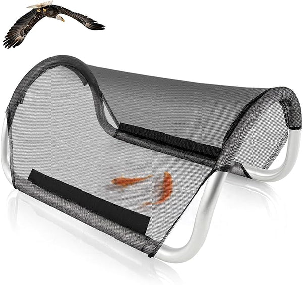 Vicenpal Koi Castle Cave for Pond Outdoor Fish Hideout for Koi Pond Decorations Predator Protection Tunnel for Ponds Aquariums Terrariums, 24" x 14" x 9"(24 x 14 x 9 Inch)