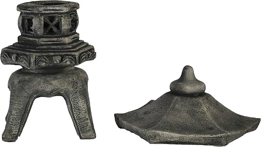 Stone Pagoda Concrete Garden Decor Cement Outdoor Japanese Lantern
