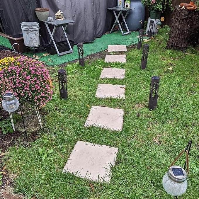 PANGBOER Multi Shape Resin Garden Decor Outdoor Lawn Garden Decor with Weatherproof Design