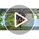 Jewel Hot Air Balloon Spinner - Outdoor Decoration