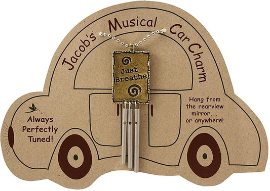 Jacob's Musical Car Charm, Just Breathe, Mini Wind Chime