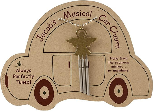 Jacob's Musical Car Charm, Angel, Mini Wind Chime