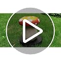 Mushroom Stool - 13.3"H Garden Statue