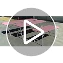 Portable Plastic Folding Table 4ft/6ft/8ft