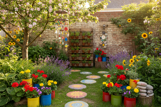 Budget-Friendly DIY Garden Art: Transform Your Backyard with Creative Outdoor Decor