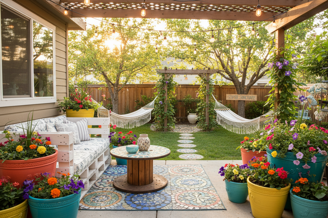 Enhance Your Summer with These 10 Creative DIY Projects to Personalize Your Backyard Space