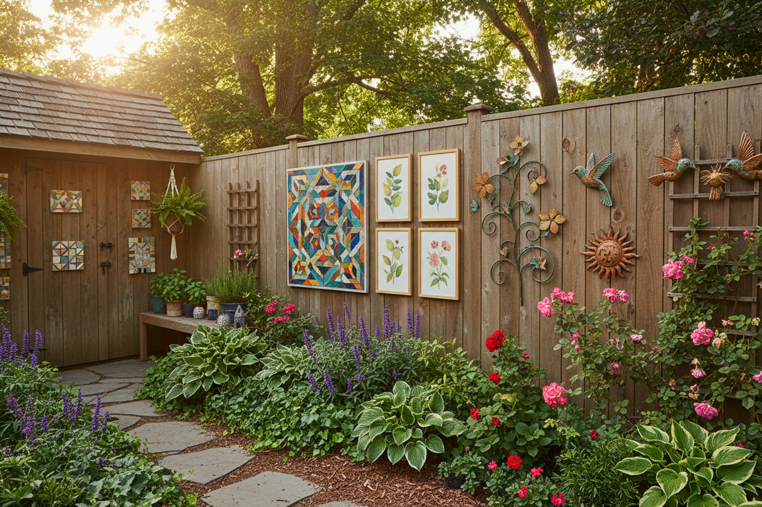 Transform Your Outdoor Space with DIY Wall Art: Creative Ideas for Your Fence or Shed
