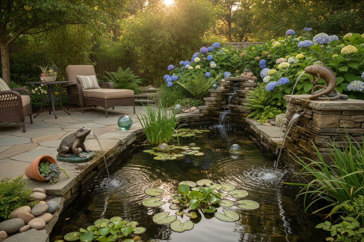 Pond Décor & Spitters
