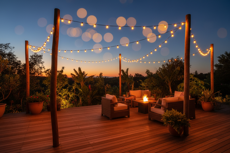 String Lights & Poles