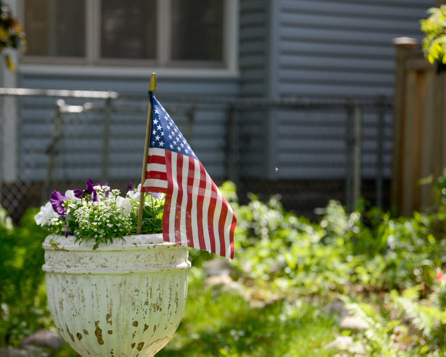 Flags and seasonal decorations collection with garden flags, yard signs, outdoor banners, and holiday decor for every season
