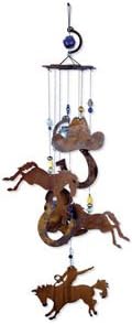 Sunset Vista Designs Horsing Around Wind Chime, Small