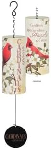 Carson Wind Chime-Cylinder Sonnet-Cardinals Appear (18")