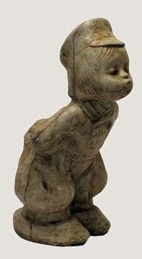 Dutch Boy- 15" Tall x 8" w x 7" Dia-Buff
