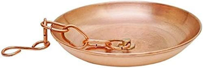 Rain Chain Copper Basin Bowl for Rain Chain Pure Copper 1- Pack