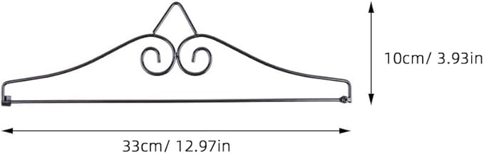 Toddmomy Garden Flag Wall Hanger, 2Pcs Metal Garden Flag Hanger Banner Holder for Lawn Porch Wall