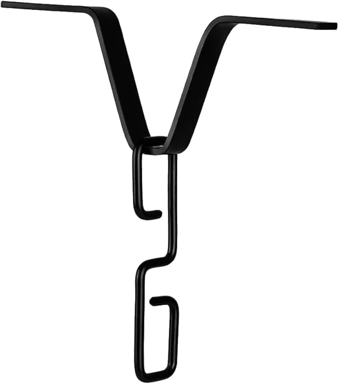 Rain Chain Gutters Adapter Clip for Outside V Style Copper Hook Hanger Iron Connector for Rain Chimes Downspout Outside Hardware Rain Catcher System Installation Accessories for Garden & Yard Spring.