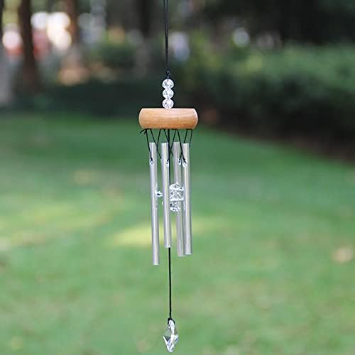 Wind Chime Tubes for Home Garden Outdoor Hanging Decorations,Wind Chime Making Kit,Wind Chime Part, DIY Wind Chimes for Ornament Craft Kit,with 6 Wind Chime Hooks,Wind Chime line 100 Yards
