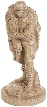 None Left Behind- 27" Tall x 13" w x 13" d- Desert Sand Brown