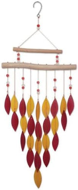 Sunset Vista Designs Bali Arrow Falls, Red Chime, 28.25-inch Height
