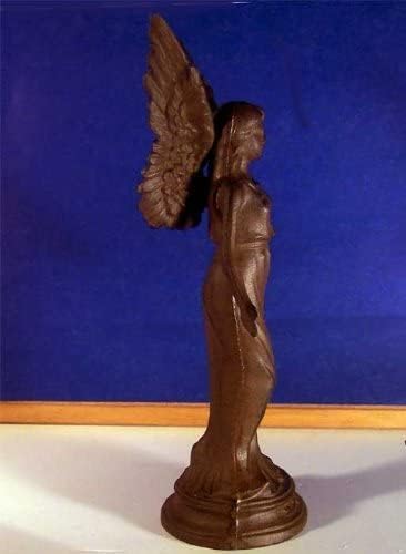 Upper Deck Majestic Angel Statue Cast Iron Rust Finish