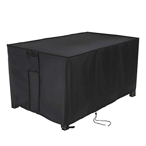 Onlyme Fire Table Cover Rectangle,Fire Pit Cover Rectangular-44x32x23 In