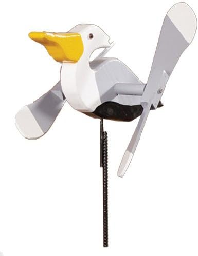 Pelican Whirligig/Whirly Bird Garden Spinner Lawn Decoration Amish-made