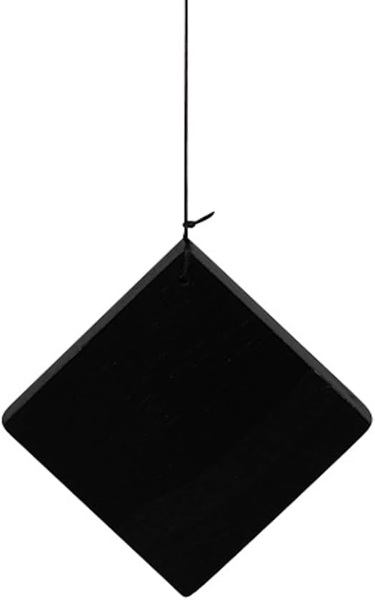 Carson 36"" Butterfly Two-Toned Wind Chime - Black and White Chime - Butterfly