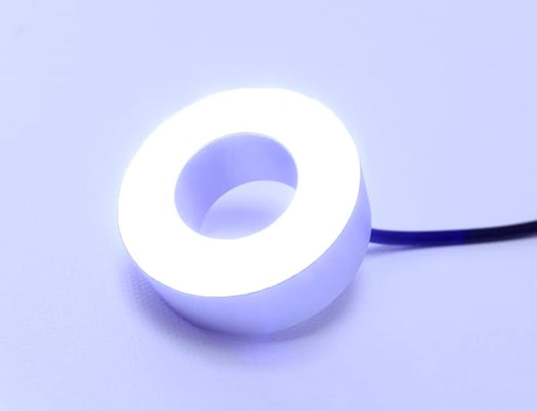 Ocean Mist LR-D12W Pond Fountain and Garden 12 LED Ring Light - White